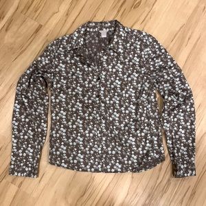 Jcrew floral button down